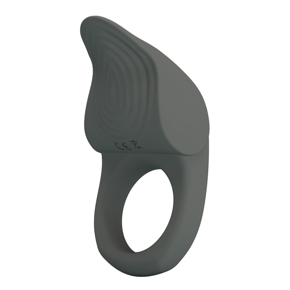 Эрекционное виброкольцо PRETTY LOVE Master Ring силиконовое, серое, 8.7 х 5 см Sex Aura Киев - изображение 3