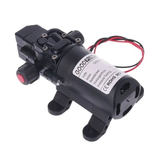 Водяний насос мембранний 12В, 6л/хв, 130psi Київ - фото 1