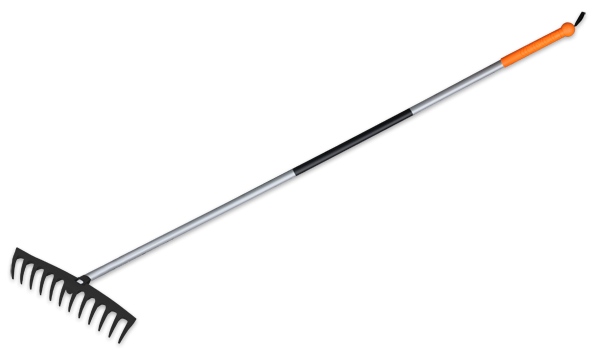 Пластиковые грабли для сада 40см Bradas, Польша Киев - изображение 1