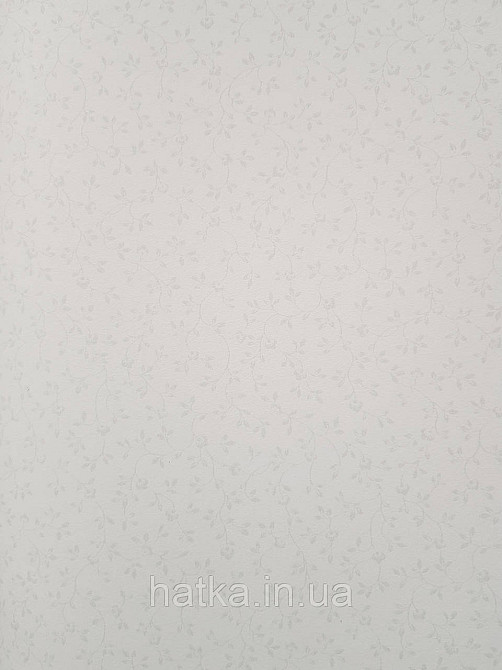 Шпалери флізелінові еко Rasch Sophia 0.53х10 прованс рослинний принт квіти листя маленькі біло-сірі Київ - фото 3
