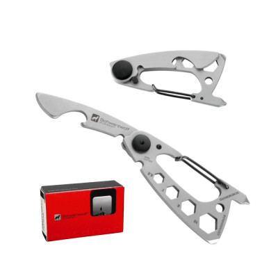 Мультитул Schwarzwolf Burundi 10 функцій сірий (F6000300AJ3) Винница - изображение 6