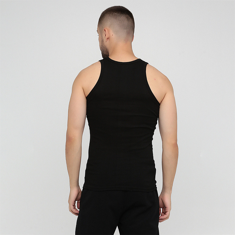 Майка чоловіча чорна з бавовни Lans 11/002 Київ - фото 3