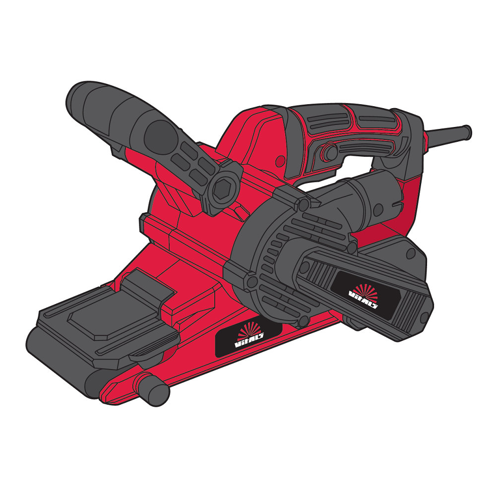 Машина ленточная шлифовальная Vitals Master Ls 7690DNs Харьков - изображение 1