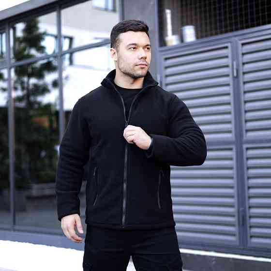 Толстовка флисовая Pobedov Voin Черный L BLto2 540Lba Киев