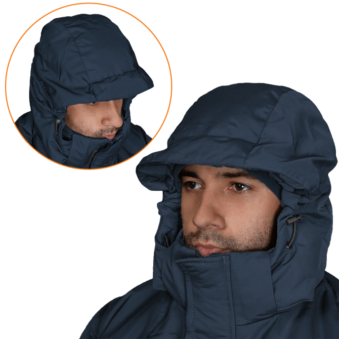 Тактическая теплая мужская куртка Patrol System 3.0 Темно-синяя 3XL Винница - изображение 6