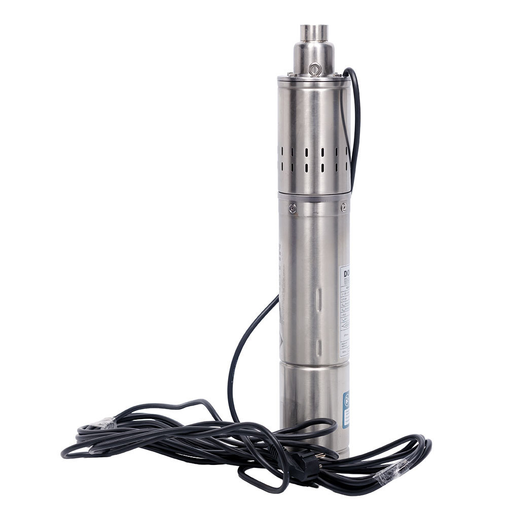 Насос шнековый скважинный 0.37кВт H 95 (48)м Q 30(20)л/мин Ø96мм (нерж) DONGYIN 4QGD1.2-50-0.37 (777211) Ровно - изображение 8