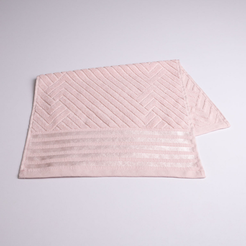 Набор махровых полотенец SOFT 3шт GM Textile 50х90см, 50х90см, 70х140см 500г/м2 (Розовый) Сумы - изображение 7