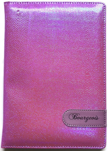 Блокнот А6 на гумці "Bourgeois" 120 арк, клітинка, шкірзам обкл, 9292, шт Київ - фото 1