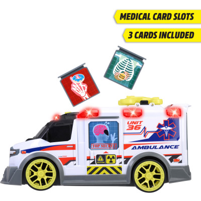Спецтехника Dickie Toys Функциональный автомобиль Скорая помощь с аксессуарами со звуком и световыми эффектами 41 см (3307003) Вінниця - фото 10