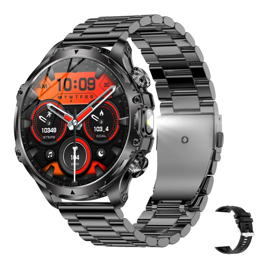 Розумний смарт-годинник Smart Turbo Power Steel (2 ремінці) Вінниця - фото 11