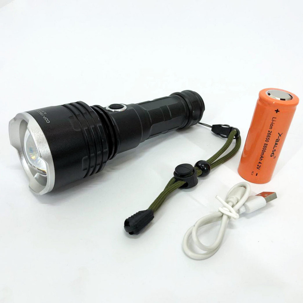 Ліхтарик поліція X-Balog BL-531-P90, Ліхтар гарантія якості, Потужний HL-154 тактичний ліхтар Київ - фото 2