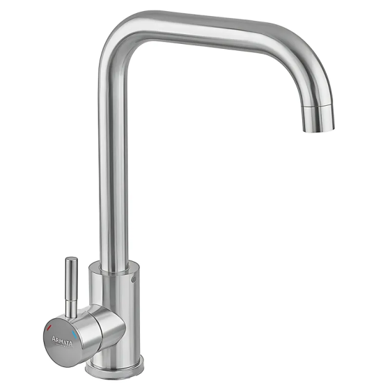 Кухонний змішувач Armata SUS-011-G з нержавіючої сталі (CH6486) Харків