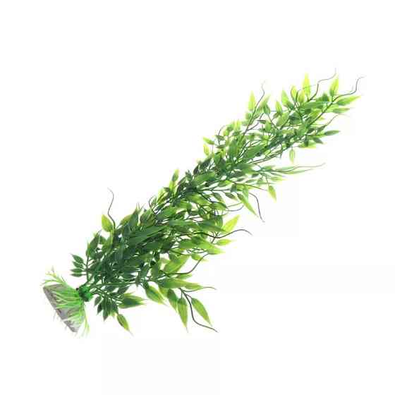 Растения в аквариум искусственные зеленые - длина 35см, пластик Киев