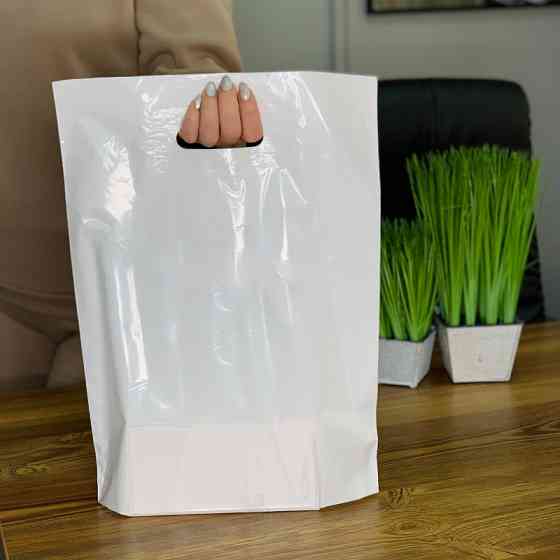 Пакет банан АКТ, 30х40(+3)см, 50 мкм, (100 шт.) белый, LDPE пищевой Павлоград