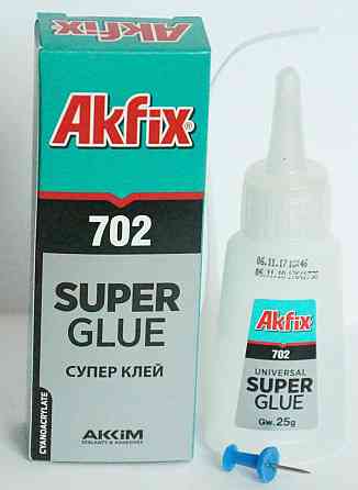 Супер клей цианакрилатный Akfix 702, 25 гр Павлоград