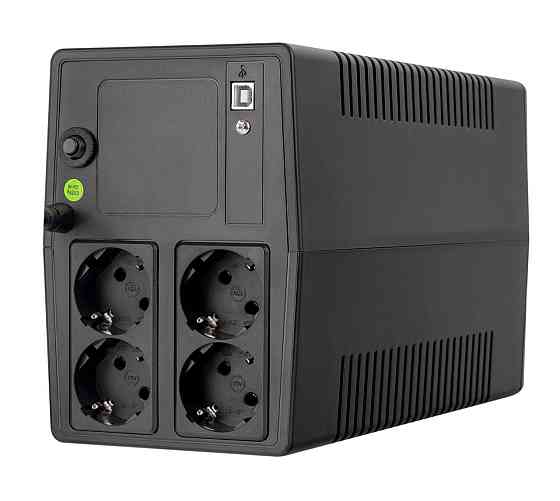 ДБЖ Prologix 1000 (PLPU1000VA4LED) Чорний Харьков