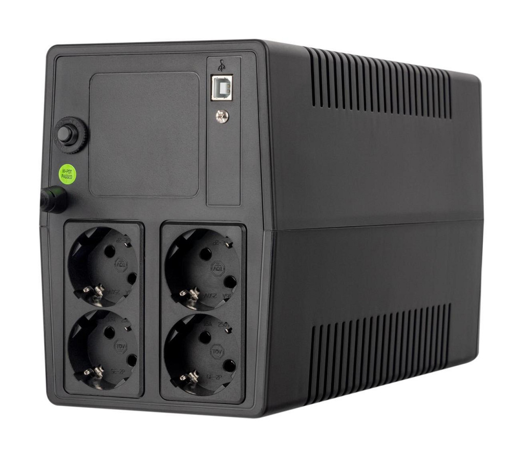 ДБЖ Prologix 1000 (PLPU1000VA4LED) Чорний Харьков - изображение 1