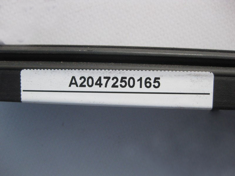 Mercedes-Benz  A2047250165 Внутрішня ущільнювальна планка скла передніх лівих дверей C-Class W204 Одеса - фото 3