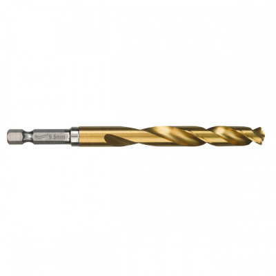 Сверло Milwaukee по металлу RedHEX HSS-G TiN, 9,5 мм (48894722) Винница - изображение 2