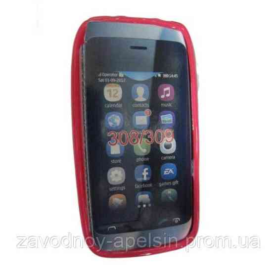 Nokia 308 309 Asha чехол силиконовый Одесса