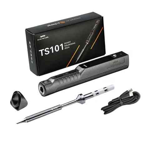 Портативный паяльник TS101 с сменным жалом 65Вт Киев