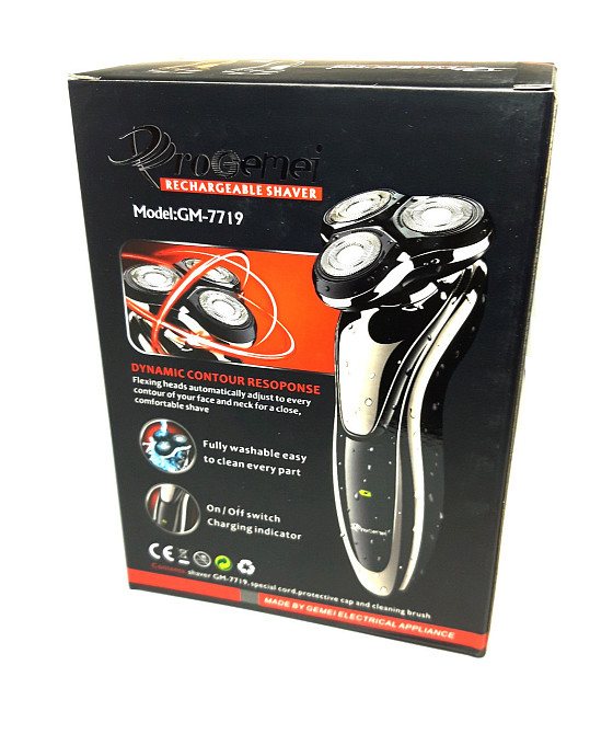 Мощная электробритва  GEMEI GM 7719 Винница - изображение 4