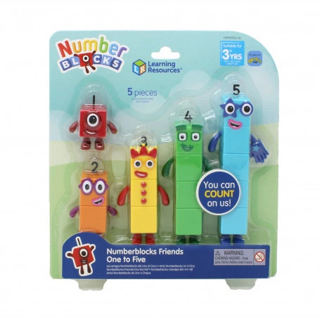 Набор игровых фигурок Numberblocks Друзья от 1 до 5 Киев