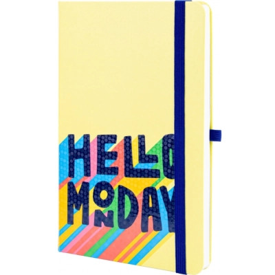 Книга записная Optima Monday А5 128 листов линия желтый (O20812-39) Винница - изображение 2