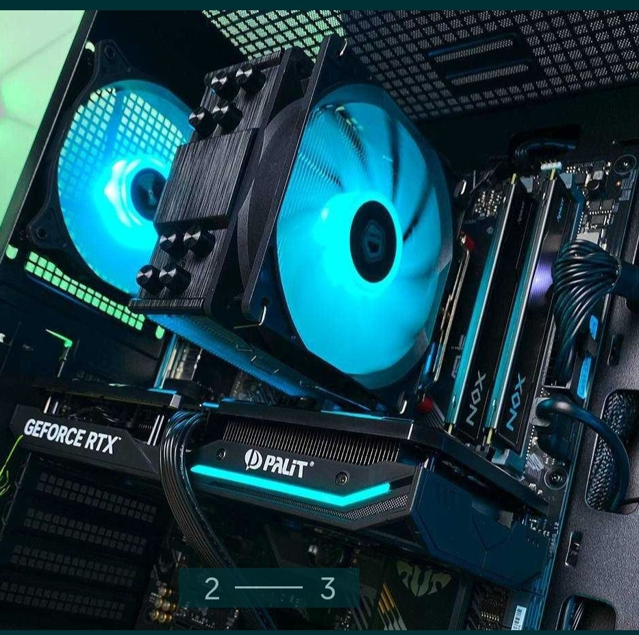 Ігровий комп'ютер Новий: 3060 AMD Ryzen 7 5700x DDR4 32Gb.1 Харків - фото 2