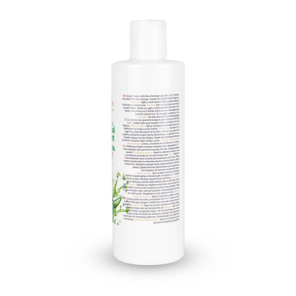 2в1 лубрикант та масажний гель - MyLove Aroma Series Intim&Massage Aloe Vera, 300 мл Sex Aura Київ - фото 5