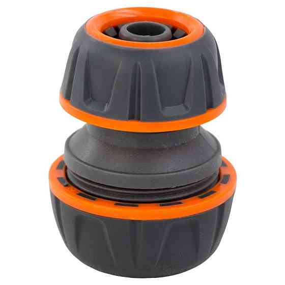 Муфта ремонтна для шланга 1⁄2"×3⁄4" (ABS+TPR) FLORA (5015664) Київ