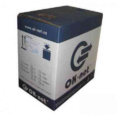Кабель мережевий OK-Net UTP 305м Cat.6 outdoor (U/UTP-cat.6) (КПП-ВП (250) 4*2*0,54) Вінниця