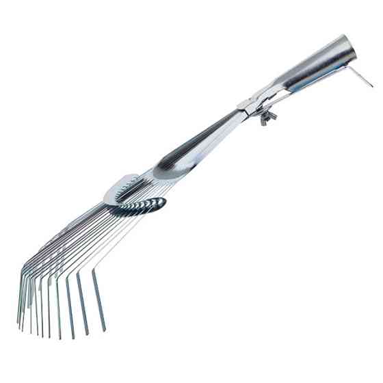 Граблі віялові, 22 прути, регульована ширина 30-50 см INTERTOOL FT-3005 Киев