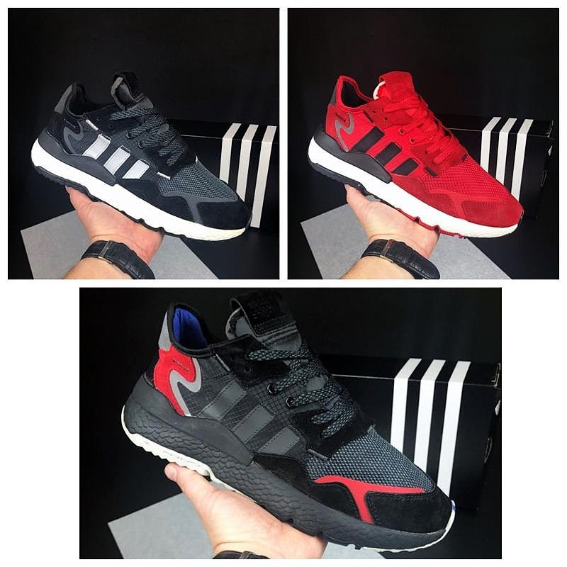 Кросівки Чоловічі Adidas Jogger Червоні Адідас Бігові (розміри: 41,42,43,44,45) Відео Огляд Дніпро - фото 10