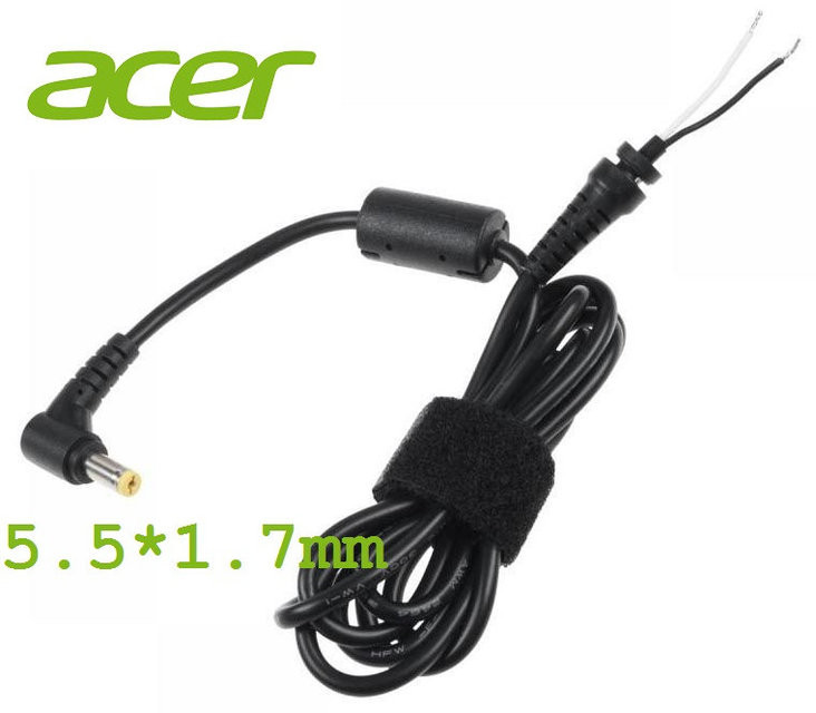 Кабель для блока питания ноутбука Acer 5,5*1,7 мм Полтава - изображение 1