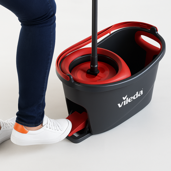 Швабра з відром Vileda Turbo 2в1 Microfibre Київ