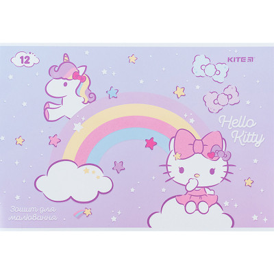 Альбом для малювання Kite Hello Kitty, 12 аркушів (HK24-241) Вінниця - фото 7
