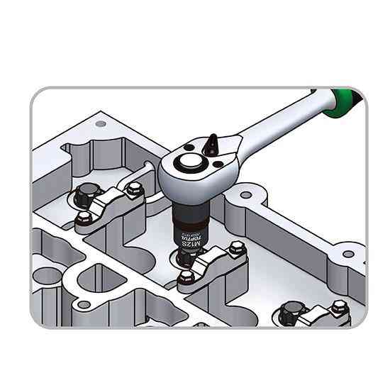 Головка 1/2" Ribe M12S для розбирання головки блока циліндрів NISSAN TOPTUL JDDF1612 Чернігів