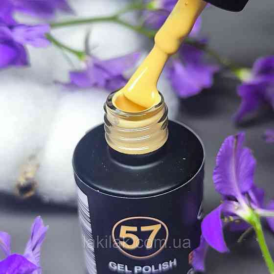 Гель-лак для нігтів Bee Nails 057 (солом'яний) 8мл Херсон