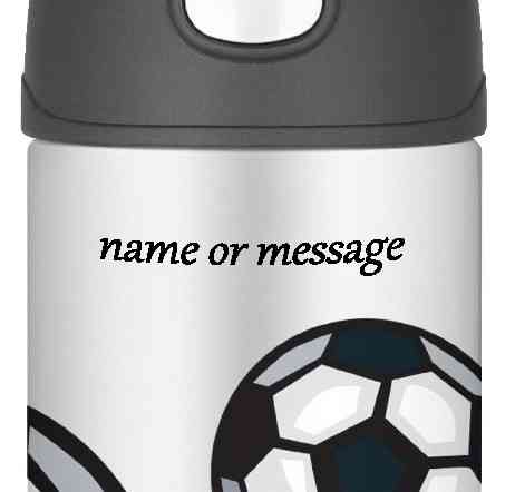 Дитяча Термофляга з трубочкою для напоїв 355 мл Thermos "FUNTAINER" (120010) Нержавіюча сталь Нововолинськ