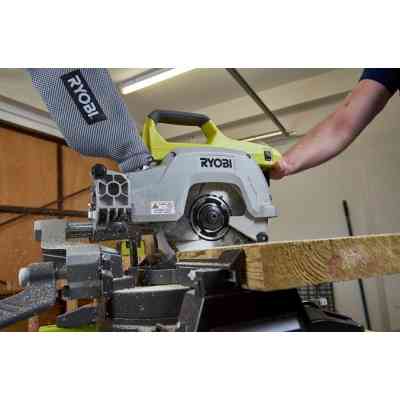 Торцовочная пила Ryobi ONE+ R18MS216-0 18V, 216мм, лазер (без АКБ и ЗУ) (5133003597) Винница