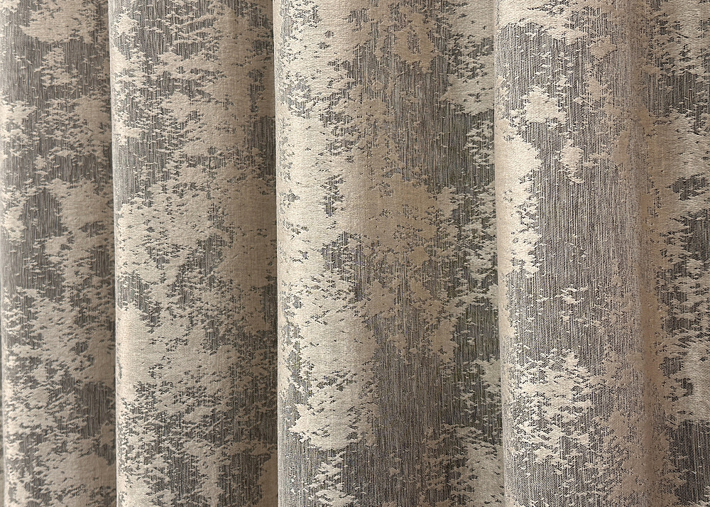 Комплект готових штор VR-Textil Жакард Sultan XO № 1143ш Капучіно 140х270 см 2 шт (39-998) Київ - фото 7