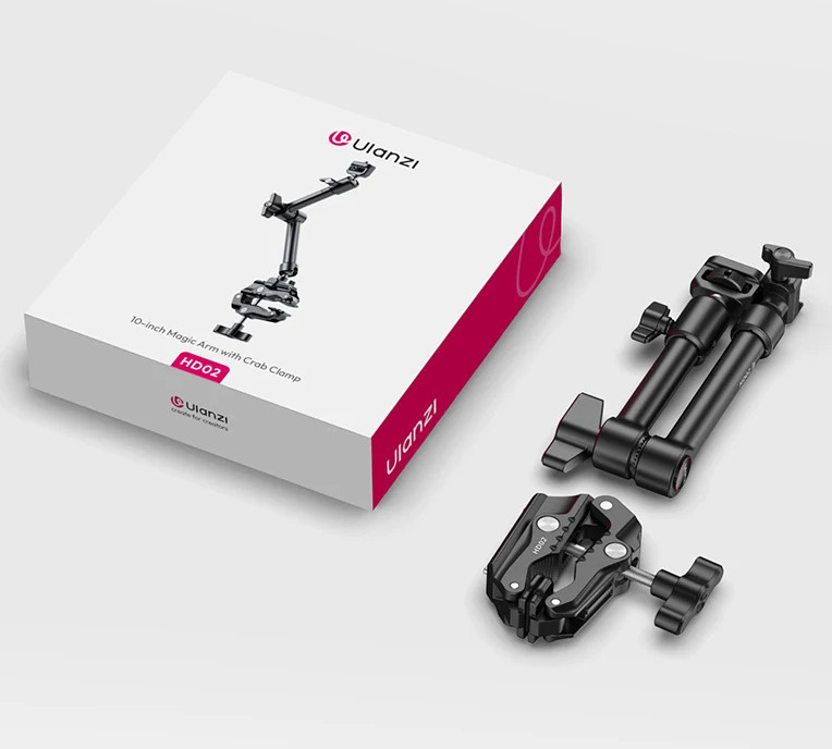 Шарнирное крепление краб для дополнительного оборудования Magic Arm Ulanzi HD02 Киев - изображение 6