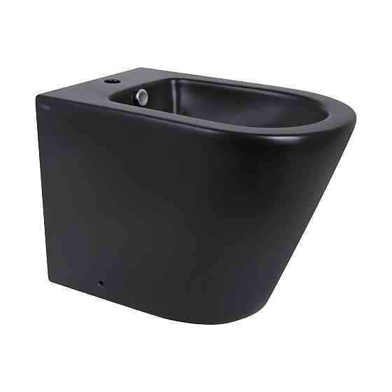 Біде підлогове Qtap Scorpio 530x360x395 Matt black QT14441003CMB Київ