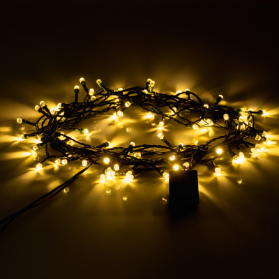 Гірлянда YES! Fun Діамант 8 мм 80 LED Тепло-біла 8 м 8 режимів миготіння (975052) Вінниця - фото 3