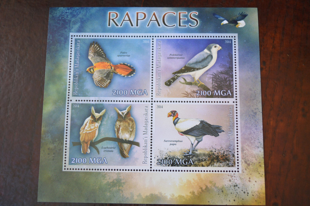 Мадагаскар. Фауна. Личности. Блок. (А-35) Полтава - изображение 1