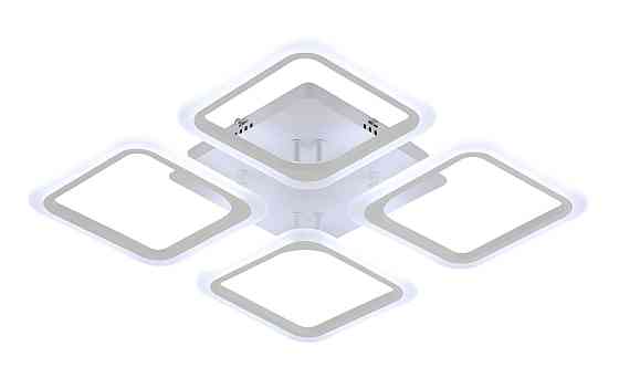 VALESO Люстра світлодіодна акрилова стельова 6110-4 WT 74W Коломия