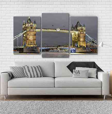 Модульна картина Лондон Міст Art-94_3 Київ