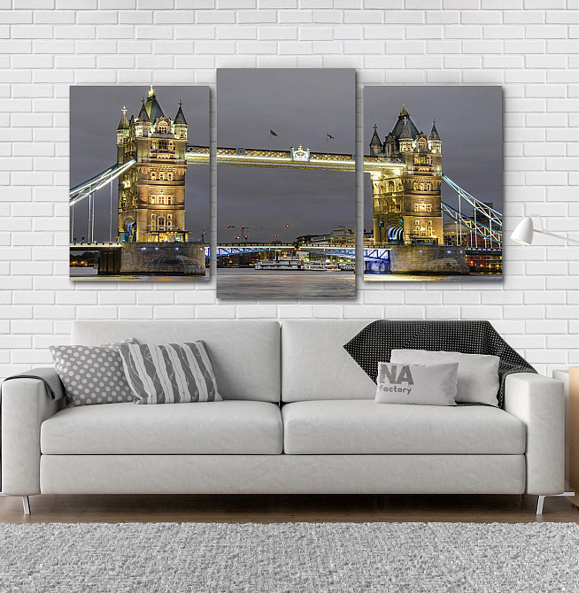 Модульна картина Лондон Міст Art-94_3 Київ - фото 2
