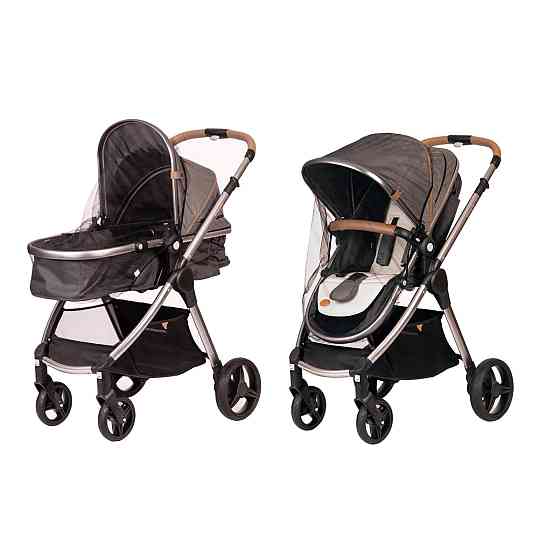 Москитная сетка универсальная для детских колясок, автокресел и люлек BabyOno 072/01 черный Кривой Рог